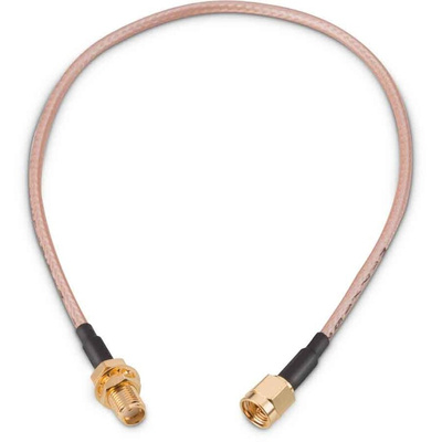 Wurth Elektronik Male SMA to Female SMA Coaxial Cable, 152.4mm, RG316 Coaxial, Terminated