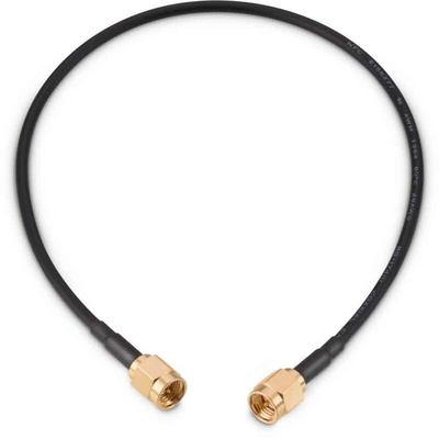 Wurth Elektronik Male SMA to Male SMA Coaxial Cable, 152.4mm, RG174 Coaxial, Terminated
