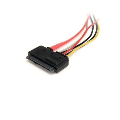 Startech 300mm SATA Data & Power Combo (7+15 Pin) Receptacle SATA Cable