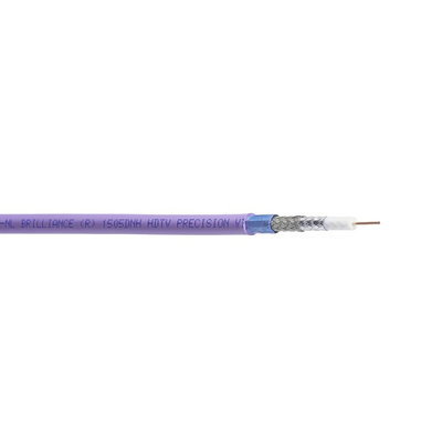 Belden 1505DNH Series SDI Coaxial Cable, 500m, RG59/U Coaxial, Unterminated