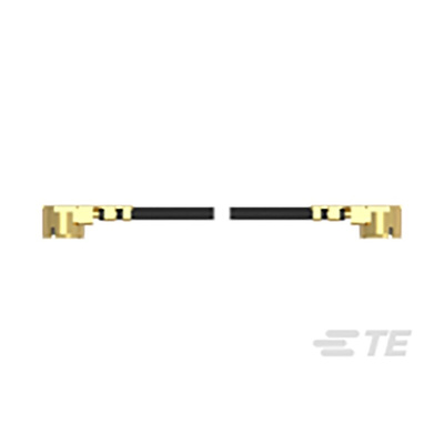 TE Connectivity Male UMCC to Male UMCC Coaxial Cable, 100mm, Terminated