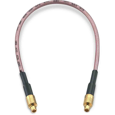 Wurth Elektronik Male MMCX to Male MMCX Coaxial Cable, 152.4mm, RG178 Coaxial, Terminated