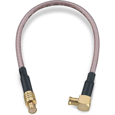 Wurth Elektronik Male MCX to MCX Coaxial Cable, 152.4mm, RG316 Coaxial, Terminated