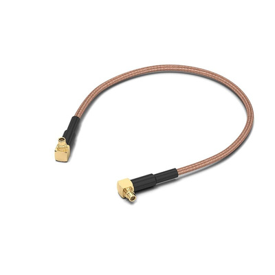 Wurth Elektronik WR-CXASY Series Male MMCX to Male MMCX Coaxial Cable, 152.4mm, RG178/U Coaxial, Terminated