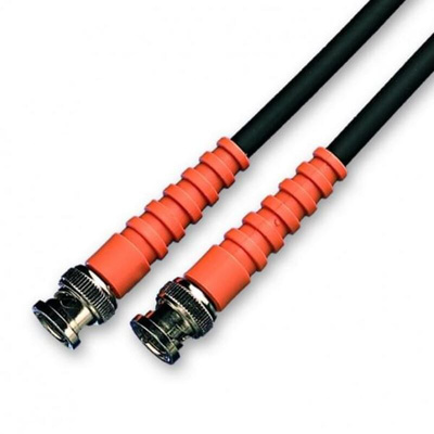 Van Damme Male BNC to Male BNC Coaxial Cable, 1m, Terminated