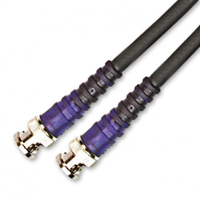 Van Damme Male BNC to Male BNC SDI Coaxial Cable, 20m, RG6/U Coaxial, Terminated