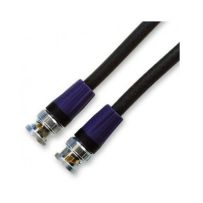 Van Damme Male BNC to Male BNC SDI Coaxial Cable, 5m, RG6/U Coaxial, Terminated