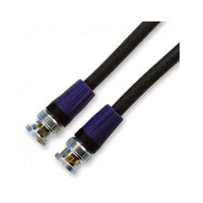 Van Damme Male BNC to Male BNC SDI Coaxial Cable, 10m, RG6/U Coaxial, Terminated