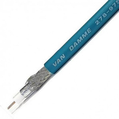Van Damme SDI Coaxial Cable, 100m, RG59/U Coaxial, Unterminated
