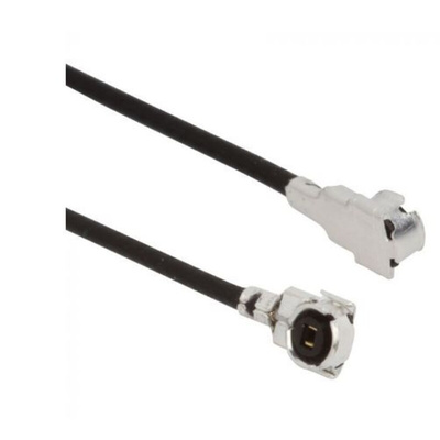 Amphenol RF Male AMC to Male AMC Coaxial Cable, 100mm, Terminated