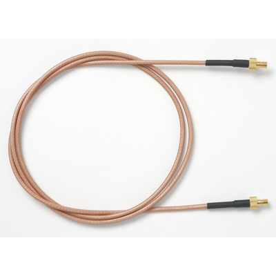 Pomona Male SMB to Male SMB Coaxial Cable, 152mm, RG316/U Coaxial, Terminated
