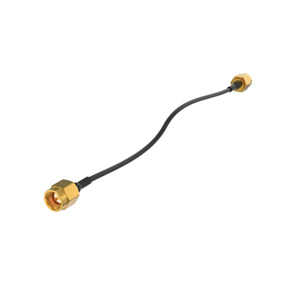 Samtec Male SMA to Male SMA Coaxial Cable, 1m, RF Coaxial, Terminated