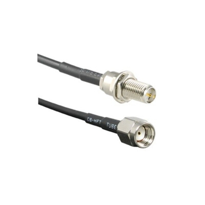 Linx RP-SMA to RP-SMA Coaxial Cable, 8.5in, RG174 Coaxial, Terminated