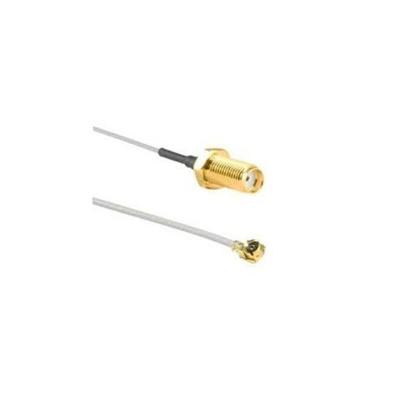 Linx SMA to U.FL Coaxial Cable, 200mm, Terminated