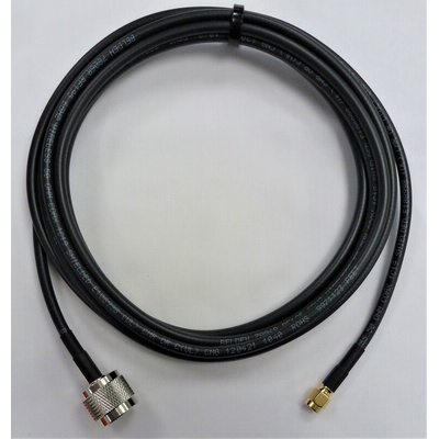 Mobilemark SMA to SMA Coaxial Cable, 3m, RF195 Coaxial, Terminated