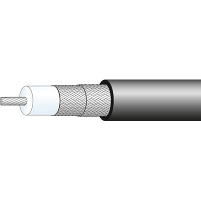 Huber+Suhner Coaxial Cable, 100m, RG214 Coaxial, Unterminated