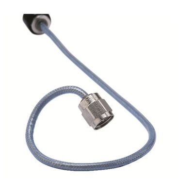 Huber+Suhner Minibend Series Male SMA to Male SMA Coaxial Cable, 6in, Terminated