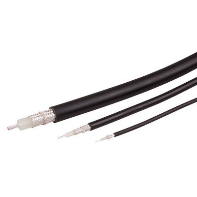 Huber+Suhner RADOX RF Series Cable, 1m, RG142 Coaxial, Unterminated