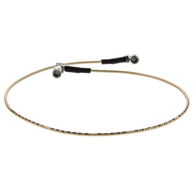 TE Connectivity Male SMA to Male SMA Coaxial Cable, 500mm, RG316 Coaxial, Terminated