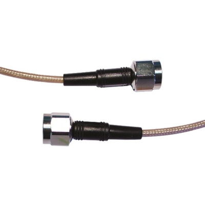 Atem Male N Type to Male N Type Coaxial Cable, 1m, RG142B Coaxial, Terminated