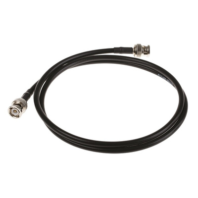 Atem Male BNC to Male BNC Coaxial Cable, 1m, RG223 Coaxial, Terminated