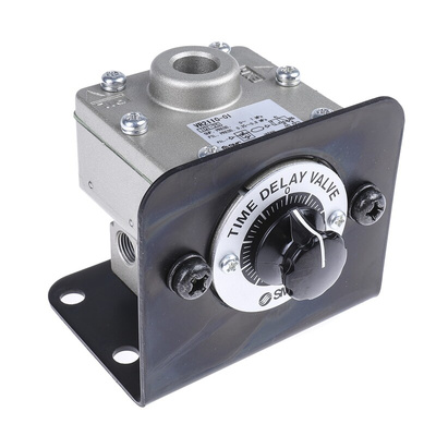 SMC VR series 0.5s to 60s Time Delay Valve, 1 MPa max