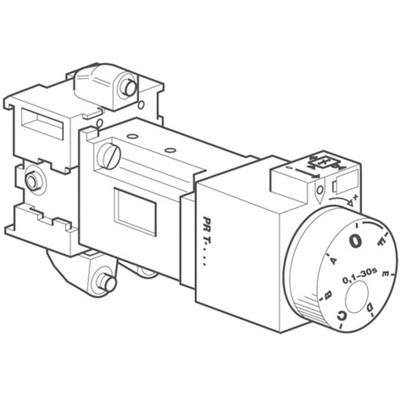 Parker PRT series 0.1s to 3s Pneumatic Timer, 8 bar max