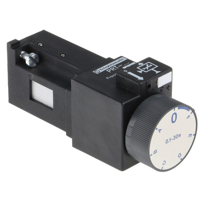 Parker PRT series 0.1s to 30s Pneumatic Timer, 8 bar max