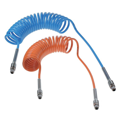 Legris 4m, PA Recoil Hose, with R 1/4 connector