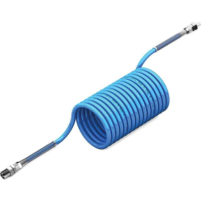 RS PRO 10m, PA Recoil Hose, with BSP 1/4" Male connector