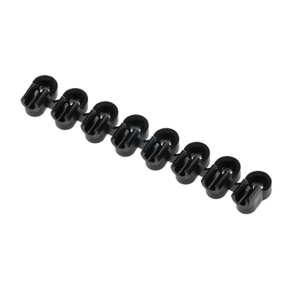 Legris 8 Tubes Polymer Tube Clip, For Tube Diam. 4mm