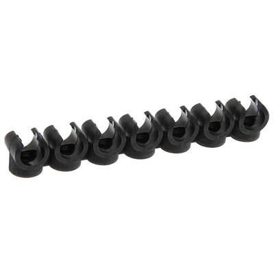 Legris 7 Tubes Polymer Tube Clip, For Tube Diam. 8mm
