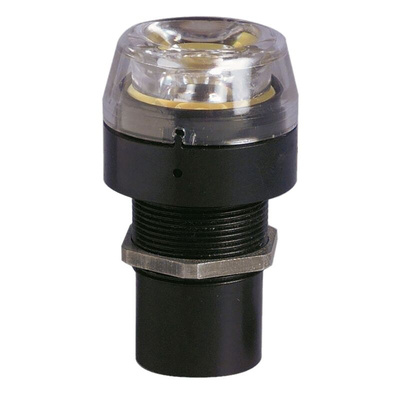 Crouzet Yellow Panel Mounting Visual Indicator, 8bar, 4 mm inlet port, 22.5mm mount hole