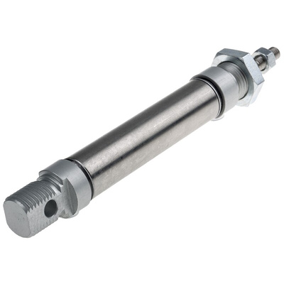 RS PRO Pneumatic Piston Rod Cylinder - 16mm Bore, 40mm Stroke, ISO 6432 Series, Double Acting