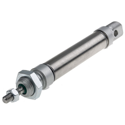 RS PRO Pneumatic Piston Rod Cylinder - 16mm Bore, 40mm Stroke, ISO 6432 Series, Double Acting