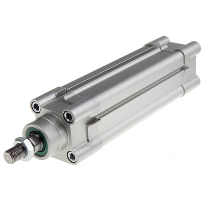 RS PRO Pneumatic Piston Rod Cylinder - 40mm Bore, 100mm Stroke, CDEM Series, Double Acting