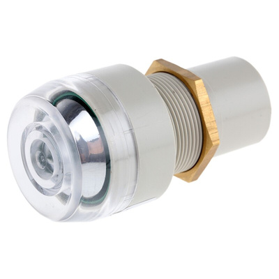 Crouzet Green Panel Mounting Visual Indicator, 8bar, 4 mm inlet port, 22.5mm mount hole