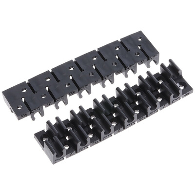 SMC 12 Tubes PP Tube Clip, For Tube Diam. 4mm