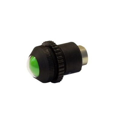 IMI Norgren Black, Green Panel Mounting Visual Indicator, 8.6bar, G 1/8 inlet port, 30mm mount hole