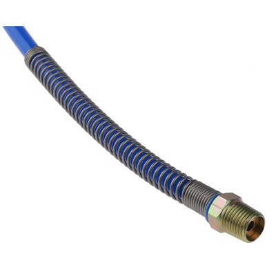 RS PRO 2m, Polyurethane Recoil Hose, with BSPT 1/4" Male connector