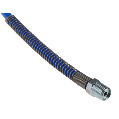 RS PRO 6m, Polyurethane Recoil Hose, with BSPT 1/4" Male connector