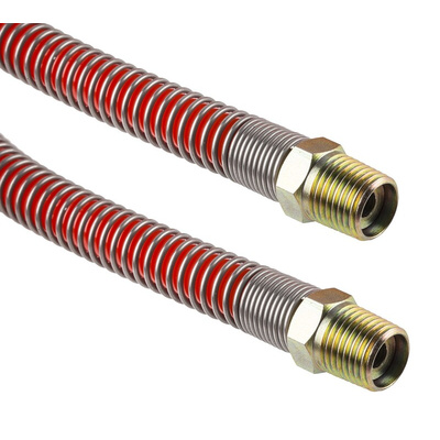 RS PRO 4m, Polyurethane Recoil Hose, with BSPT 1/4" Male connector