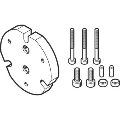 Festo Adapter DHAA-G-G3-16-B13-35, For Use With Grippers