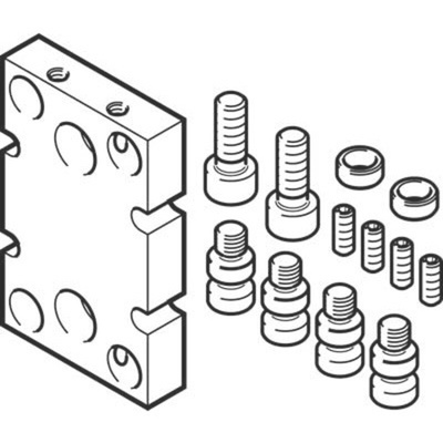 Festo Adapter DHAA-G-G6-25-B11-32, For Use With Pneumatic Cylinder & Actuator