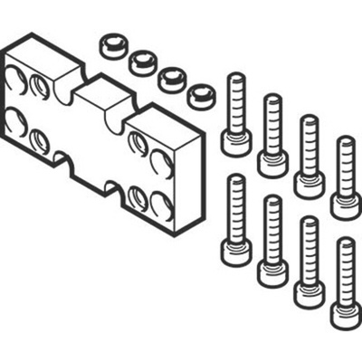 Festo Adapter DHAA-G-H4-16-B11-16, For Use With Grippers