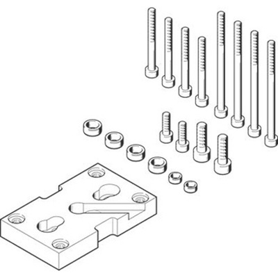 Festo Adapter DHAA-G-Q5-32-B8-50, For Use With Pneumatic Grippers