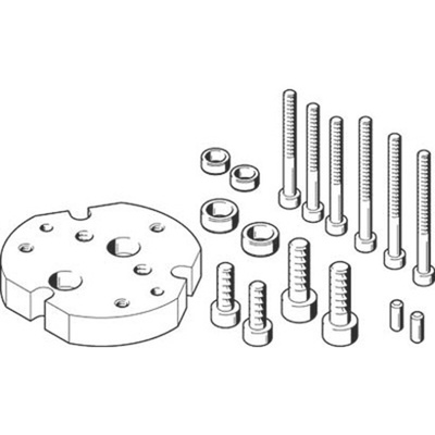 Festo Adapter HAPG-97, For Use With Pneumatic Cylinder & Actuator