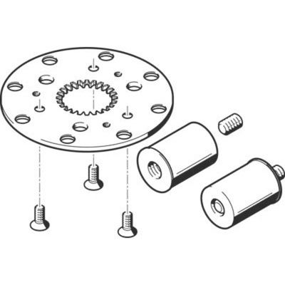 Festo Connection Kit DADM-CK-90-8, For Use With Indexing Kit