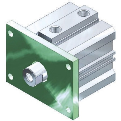 SMC Flange CQS-F020, To Fit 20mm Bore Size