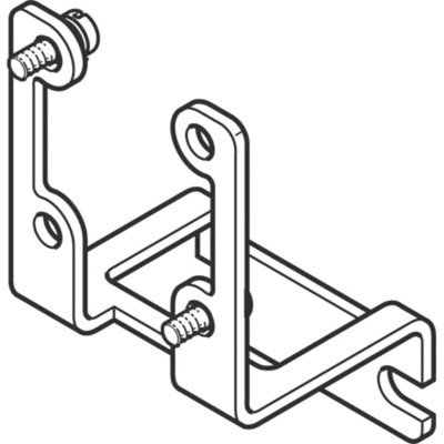 Festo Mounting Bracket SAMH-PN-W , For Use With SPAN Pressure Sensors
